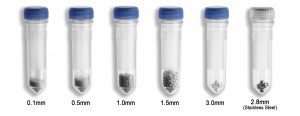 D1034-MX, BENCHMARK Prefilled 2.0ml tubes, 0.1mm Silica, 1.4 mm Zirconium &amp; 4mm Silica Beads, PACK of 50 - PK - Benchmark - BEADS - EQUIPMENT - HOMOGENIZERS