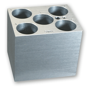 BSW50, BENCHMARK Block, 5 x 50ml (block height: 3.25 in.) - EA - BENCHMARK - ACCESSORIES - EQUIPMENT - HEAT BLOCKS AND DRY BATHS